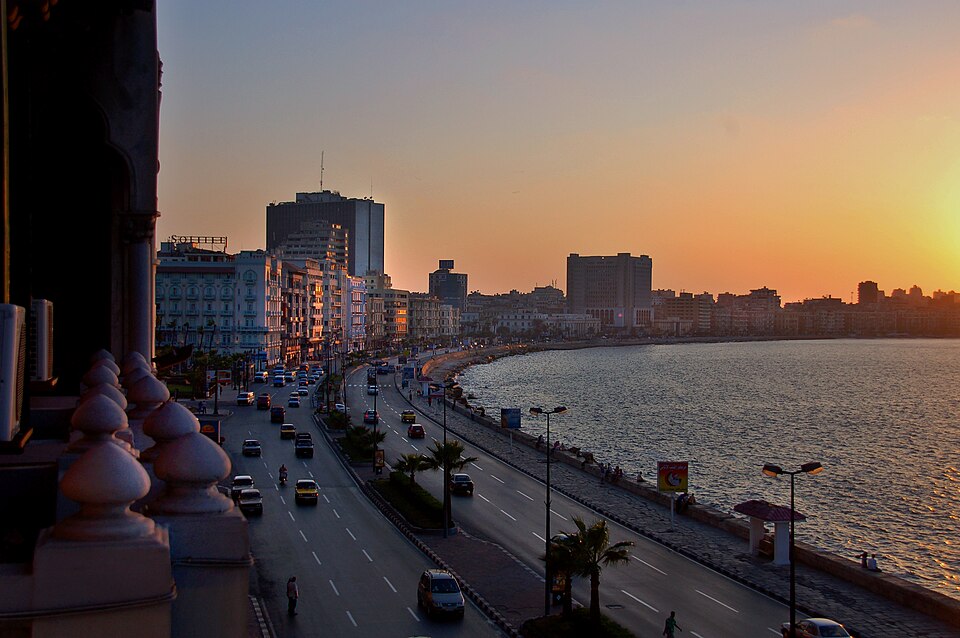 Ponto Turístico Biblioteca de Alexandria em Alexandria