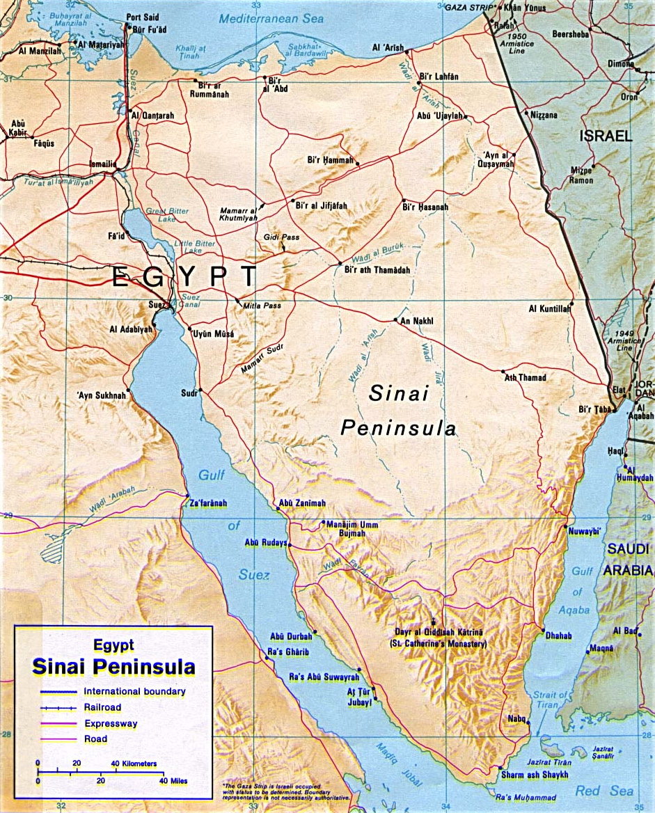 Ponto Turístico Safari no Monte Sinai em Sharm El Sheikh