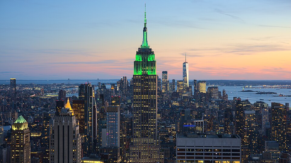 Ponto Turístico Top of the Rock (Rockefeller Center) em Nova York