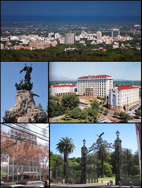 Ponto Turístico Aristides Villanueva em Mendoza