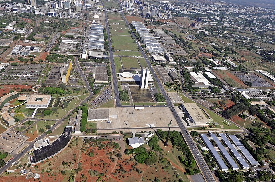 Ponto Turístico Praça dos Três Poderes em Brasília
