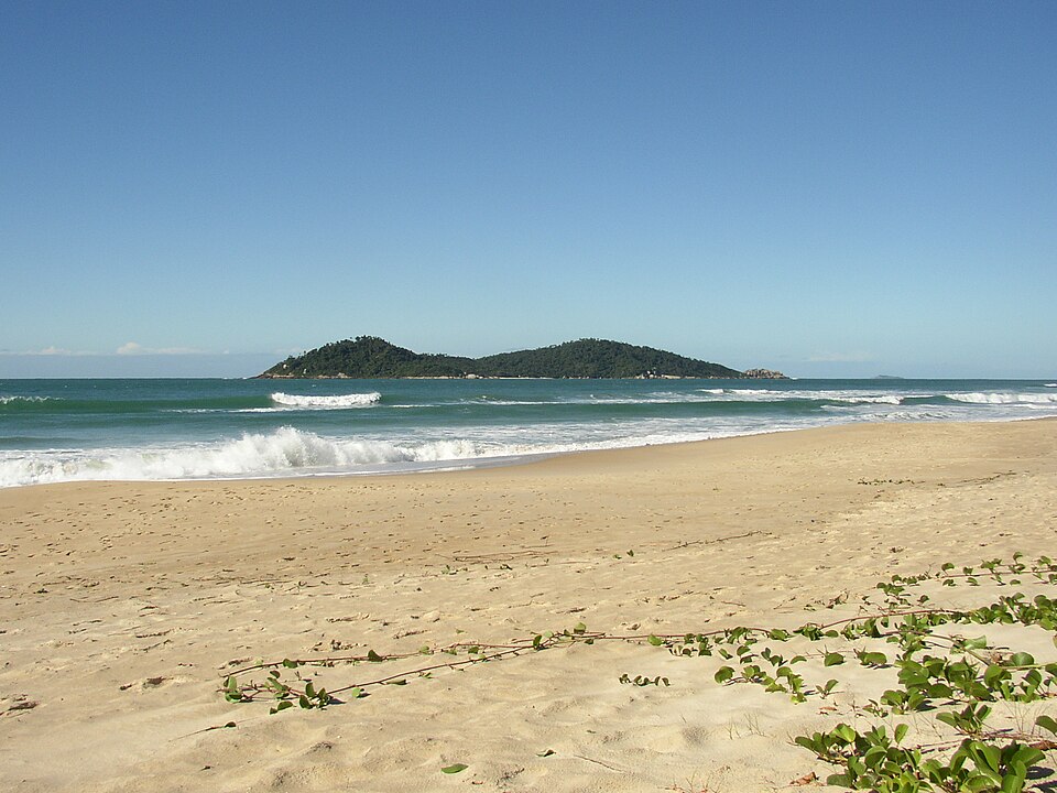 Ponto Turístico Praia do Campeche e Ilha do Campeche em Florianópolis
