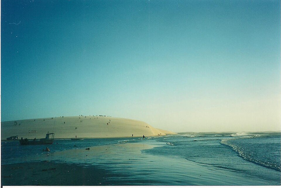 Ponto Turístico Mangue Seco de Guriú em Jericoacoara