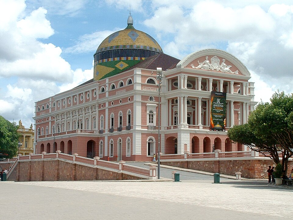 Ponto Turístico Teatro Amazonas em Manaus