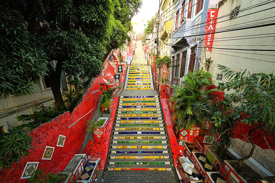 Ponto Turístico Escadaria Selarón em Rio de Janeiro