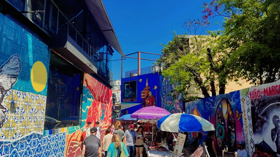 Ponto Turístico Beco do Batman em São Paulo