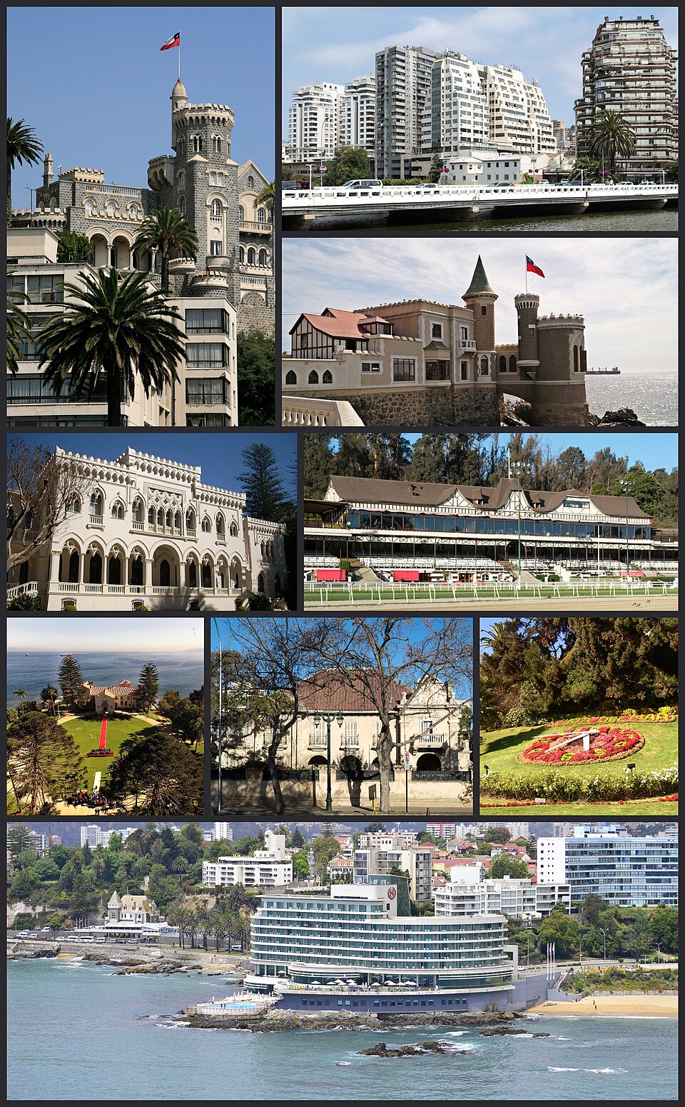 Ponto Turístico Palácio Rioja em Viña del Mar