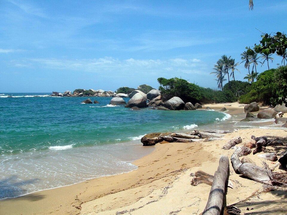 Ponto Turístico Parque Nacional Natural Tayrona em Santa Marta