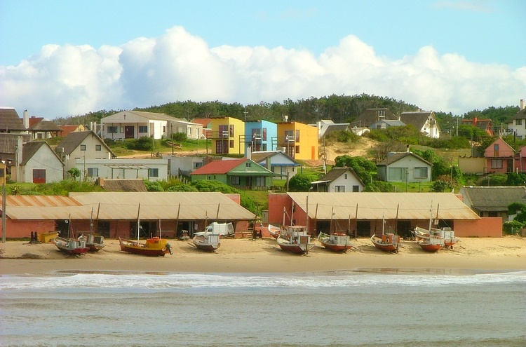 Ponto Turístico Praia dos Pescadores (Punta del Diablo) em Punta del Diablo