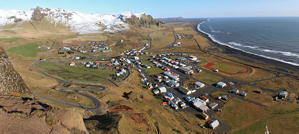 Ponto Turístico Igreja de Vík (Víkurkirkja) em Vík í Mýrdal