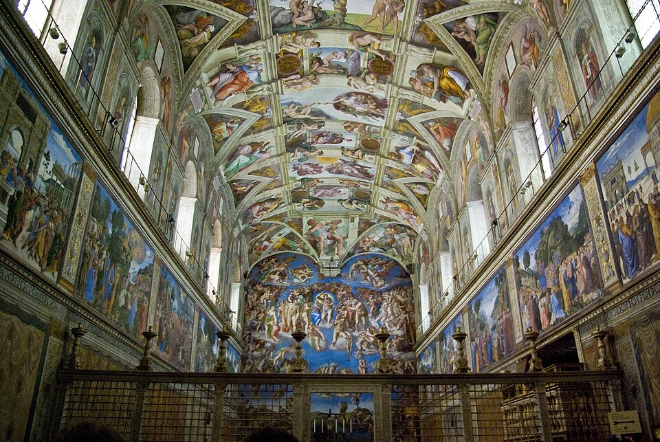 Ponto Turístico Capela Sistina em Cidade do Vaticano