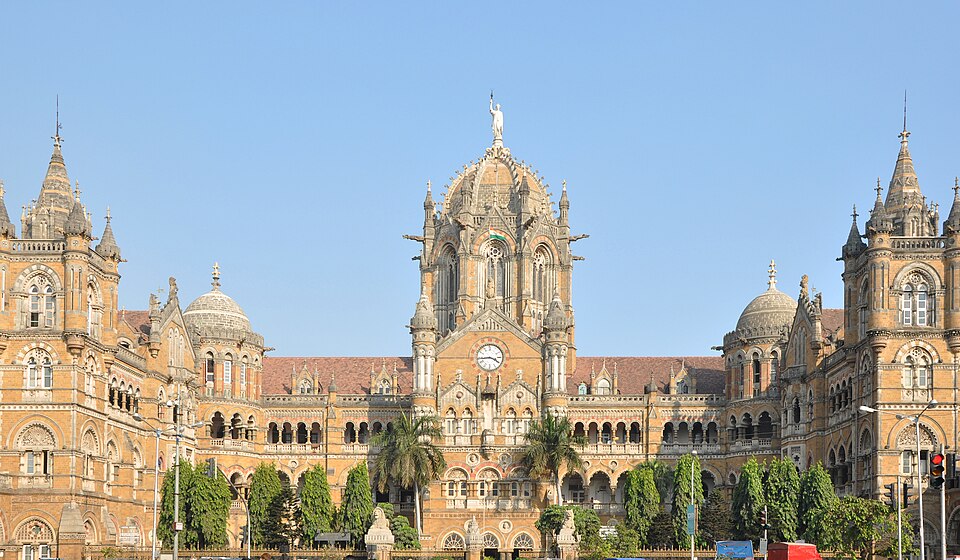 Ponto Turístico Estação Chhatrapati Shivaji (CST) em Mumbai