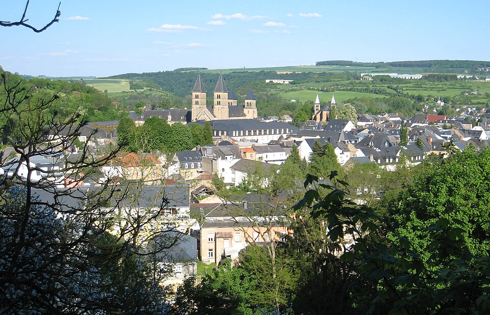 Ponto Turístico Abadia de Echternach (Basílica de São Vilibrordo) em Echternach