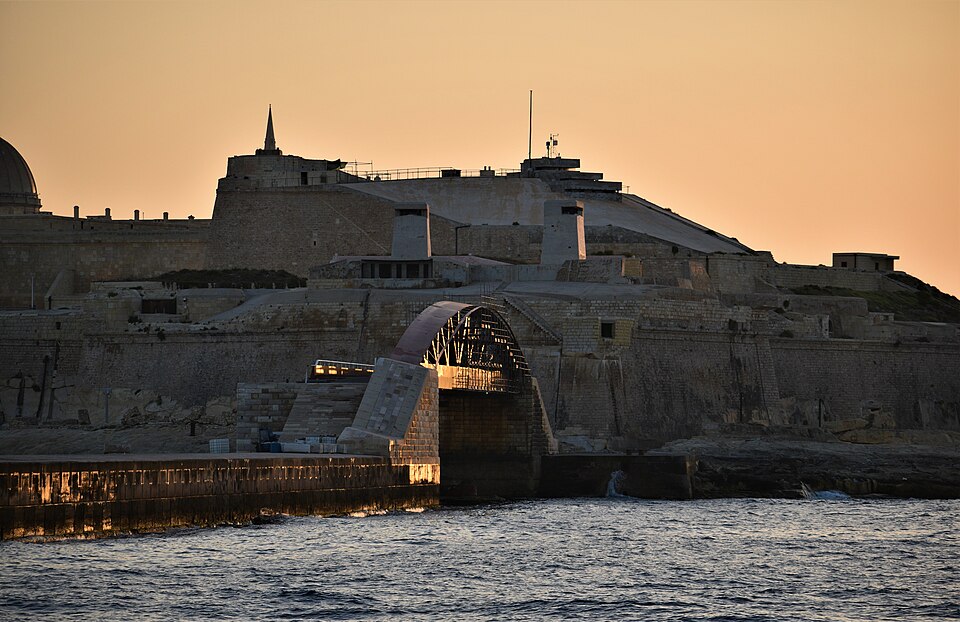 Ponto Turístico Frente de Mar de Valeta (Valletta Waterfront) em Valeta