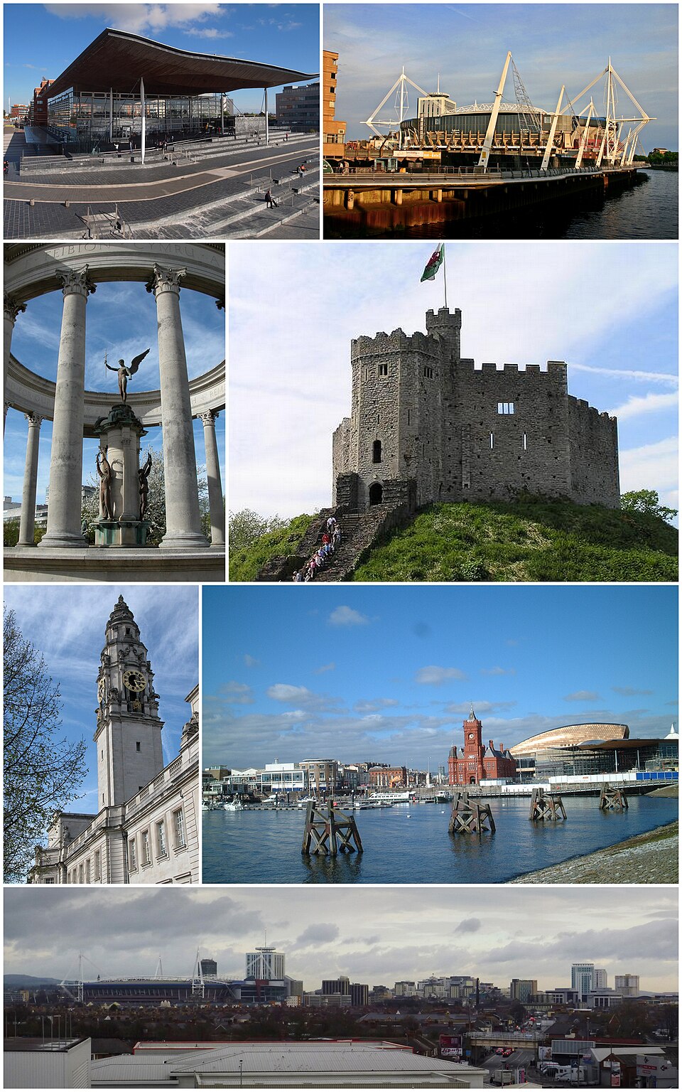 Ponto Turístico Baía de Cardiff (Cardiff Bay) em Cardiff