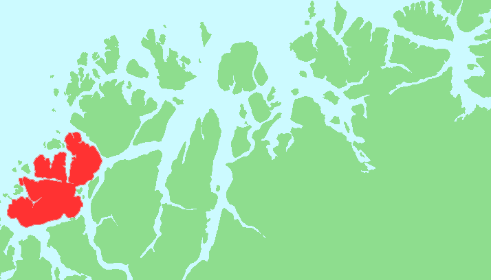 Ponto Turístico Ilha de Kvaløya (Arredores) em Tromsø