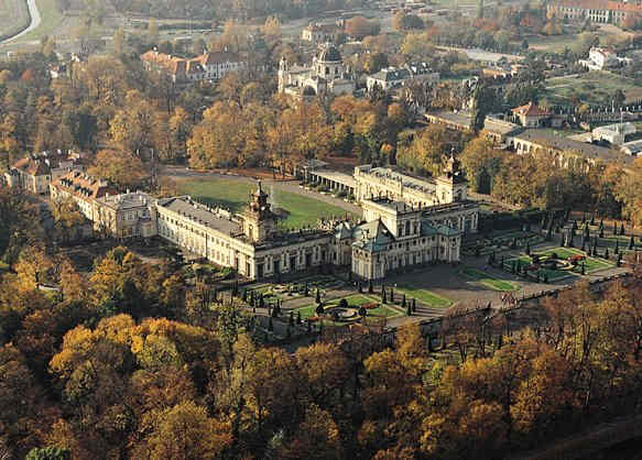 Ponto Turístico Palácio de Wilanów (Wilanów Palace) em Varsóvia
