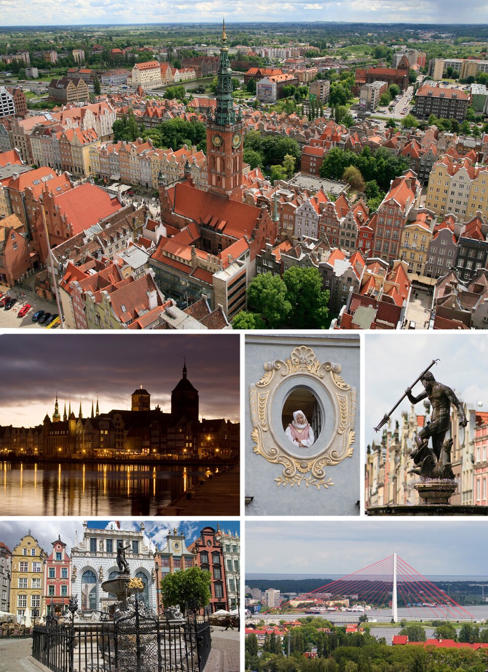 Ponto Turístico O Guindaste Medieval (Żuraw) em Gdańsk