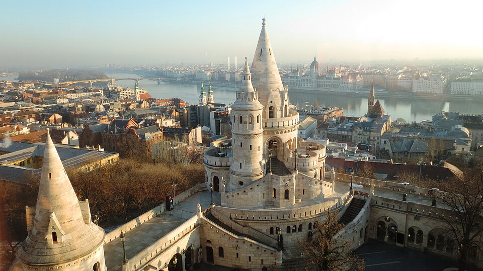 Ponto Turístico Bastião dos Pescadores (Halászbástya) em Budapeste