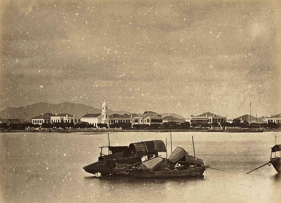 Ponto Turístico Ilha Shamian em Guangzhou