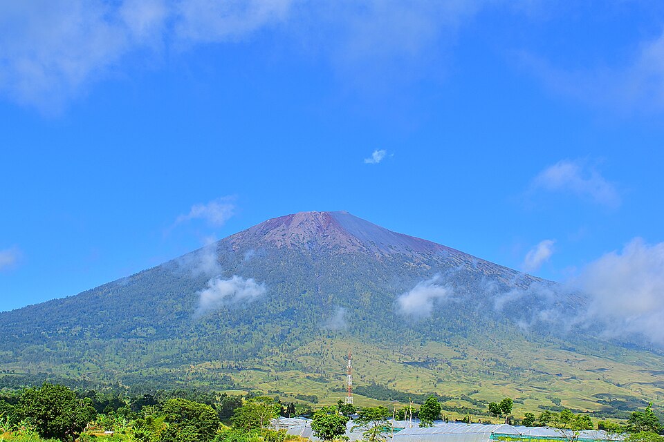Ponto Turístico Vulcão Monte Rinjani em Lombok