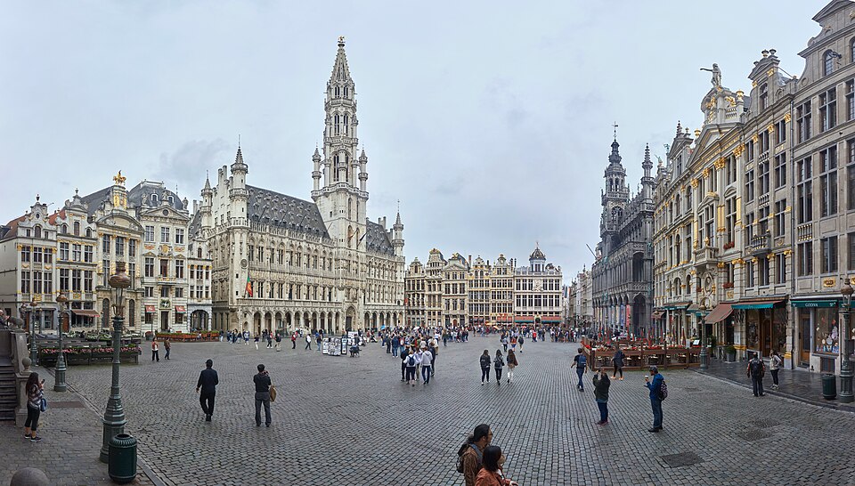 Ponto Turístico Grand-Place (Grote Markt) em Bruxelas