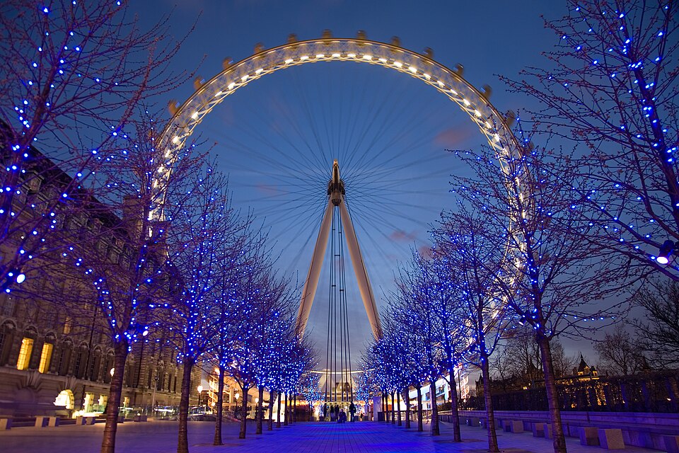 Ponto Turístico Parque Prater e a Roda-Gigante (Riesenrad) em Viena