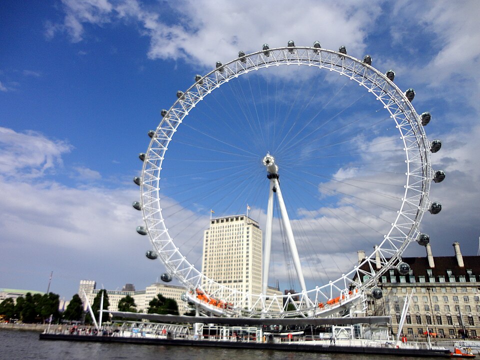 Ponto Turístico London Eye em Londres