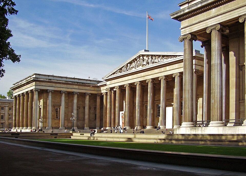 Ponto Turístico Museu Britânico (British Museum) em Londres