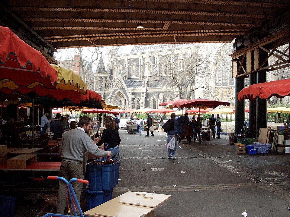 Ponto Turístico Borough Market em Londres
