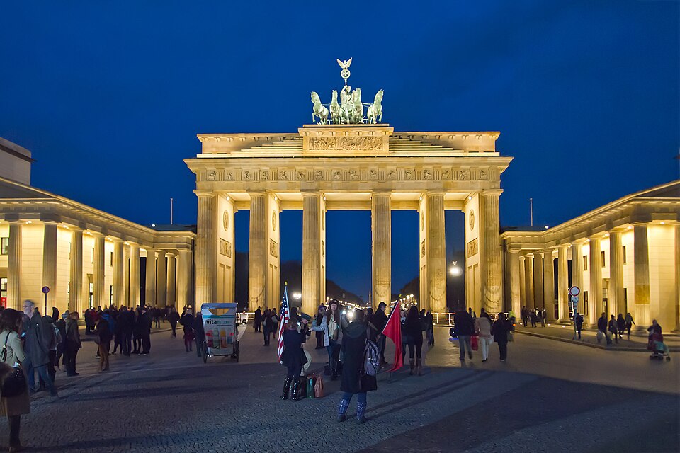 Ponto Turístico Portão de Brandemburgo (Brandenburger Tor) em Berlim