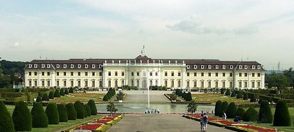 Ponto Turístico Palácio de Ludwigsburg (Schloss Ludwigsburg - Arredores) em Estugarda