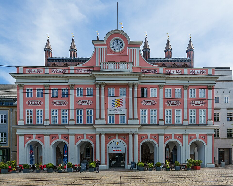 Ponto Turístico Universidade de Rostock (Universitätsplatz) em Rostock