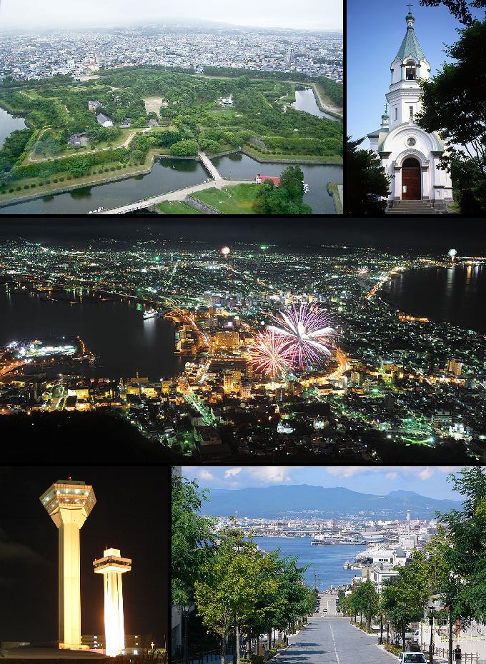 Ponto Turístico Torre Goryokaku em Hakodate