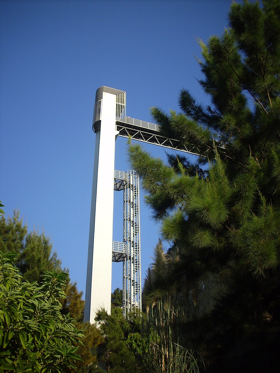 Ponto Turístico Elevador de Boca do Vento em Almada