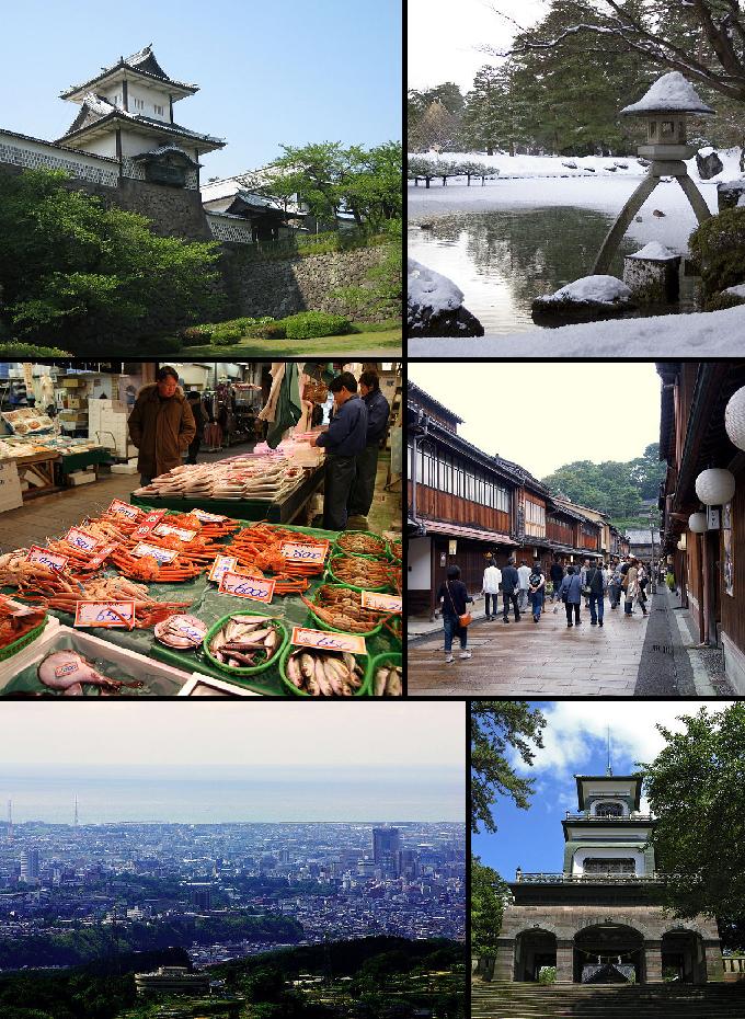 Ponto Turístico Mercado Omicho em Kanazawa