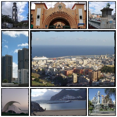 Ponto Turístico Praça de Espanha (Plaza de España) em Santa Cruz de Tenerife