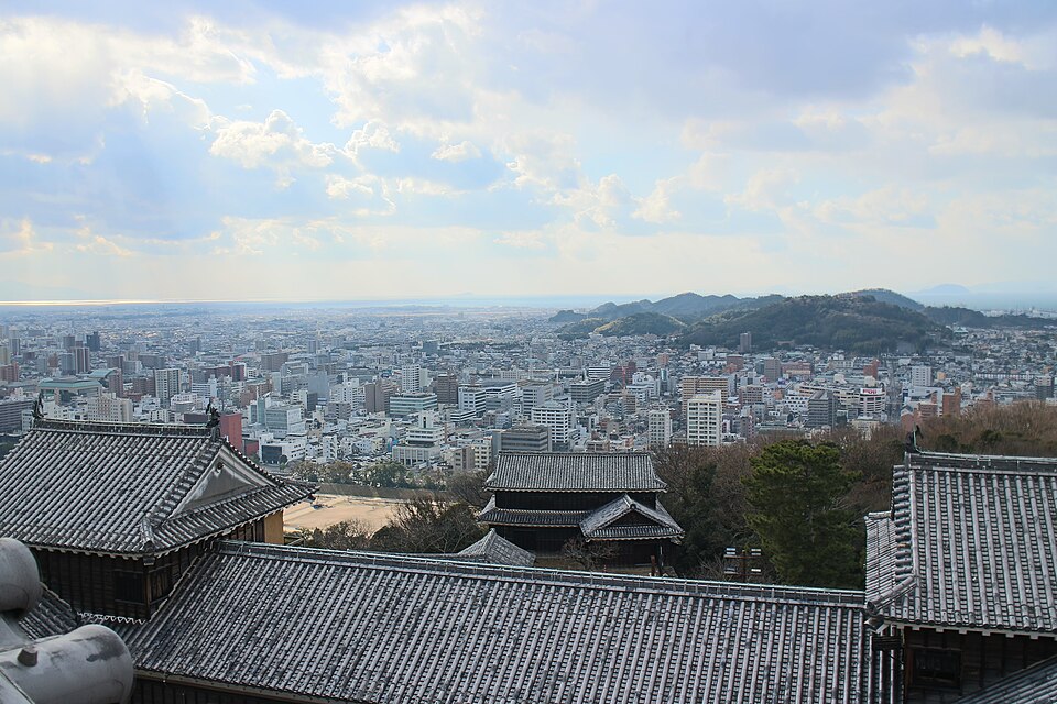 Ponto Turístico Castelo de Matsuyama em Matsuyama