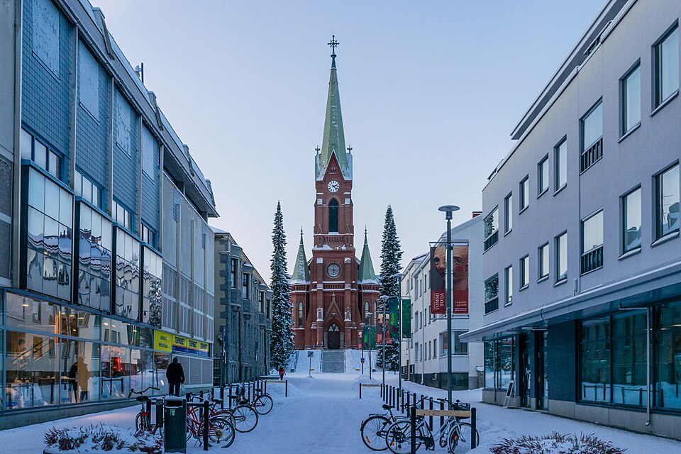 Ponto Turístico Catedral de Mikkeli (Mikkelin tuomiokirkko) em Mikkeli