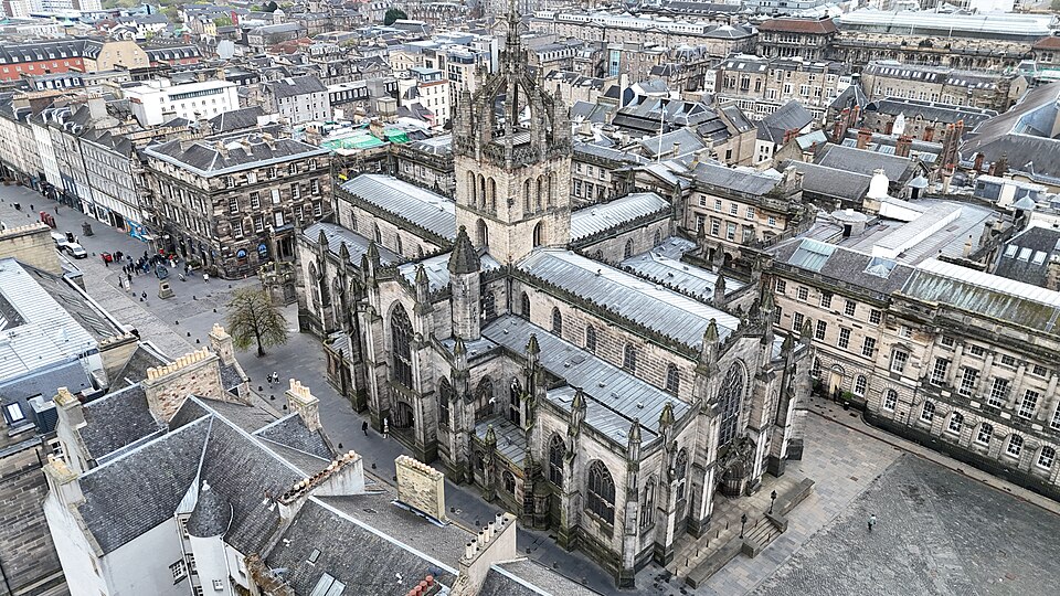 Ponto Turístico Catedral de Santo Egídio (St Giles' Cathedral) em Edimburgo