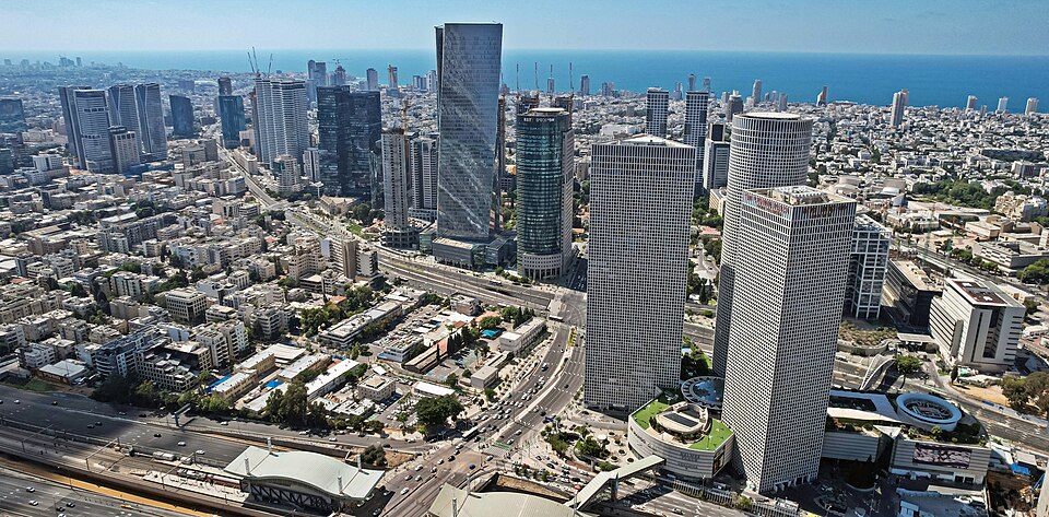 Ponto Turístico Praça Rabin (Piazza Rabin) em Tel Aviv