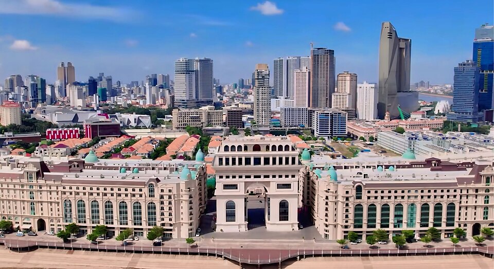Ponto Turístico Mercado Central (Psah Thmey) em Phnom Penh