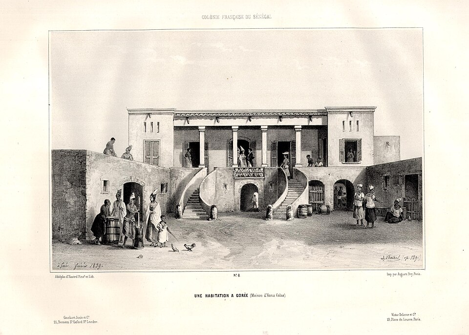 Ponto Turístico Casa dos Escravos (Maison des Esclaves) em Dacar