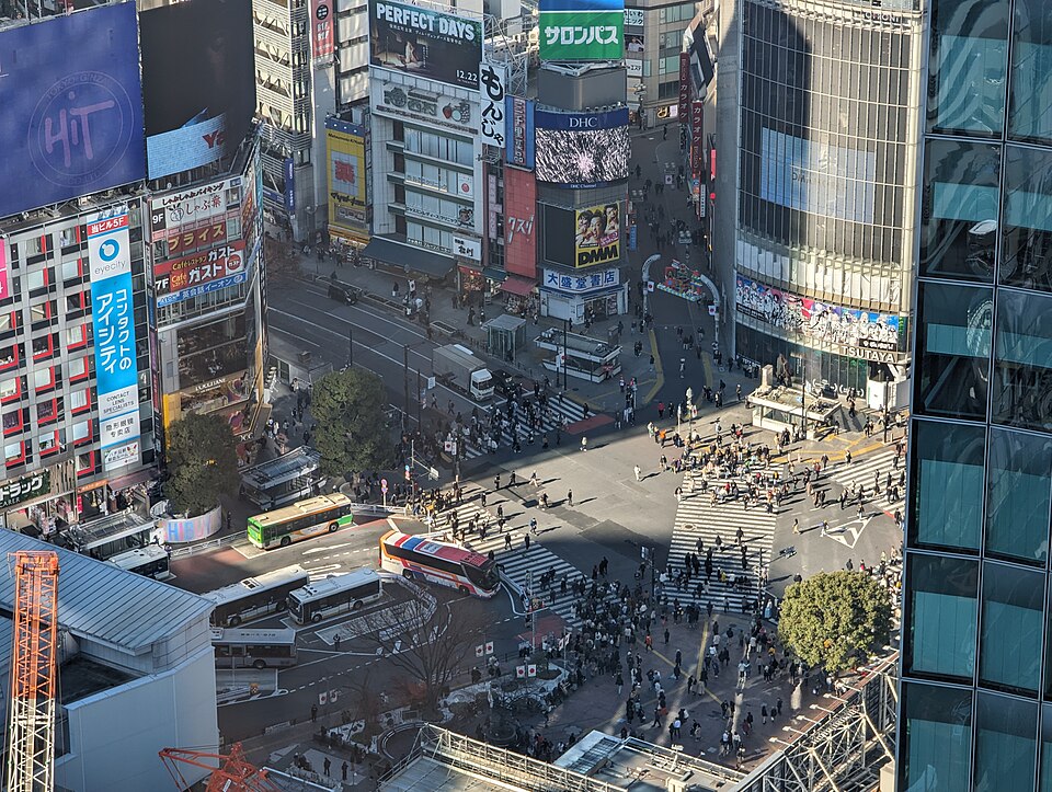 Ponto Turístico Cruzamento de Shibuya em Shibuya