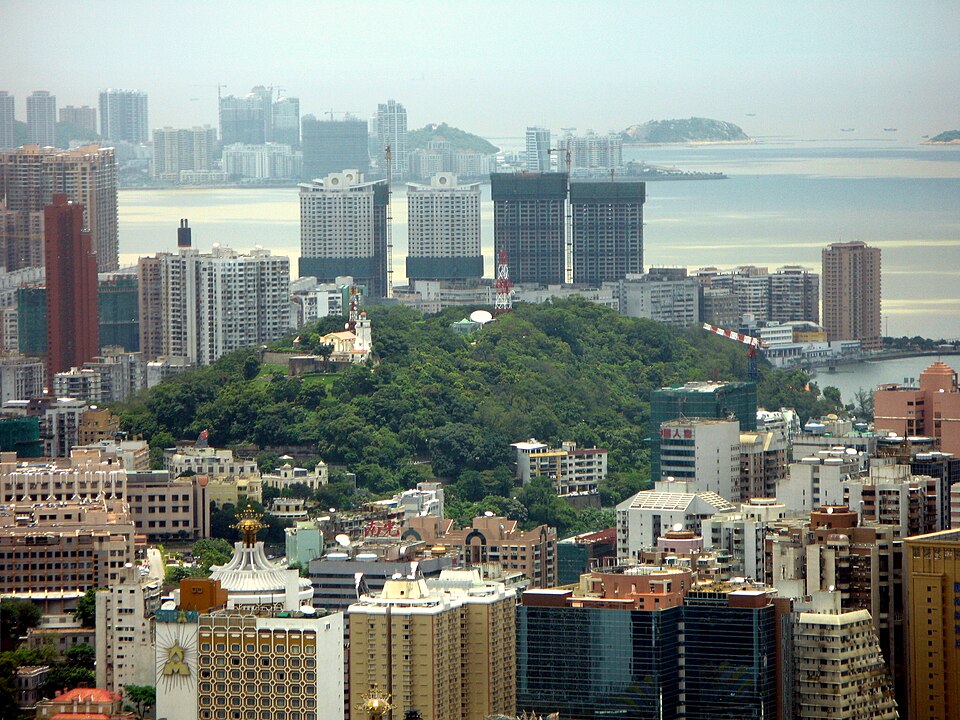 Ponto Turístico Fortaleza da Guia em Macau