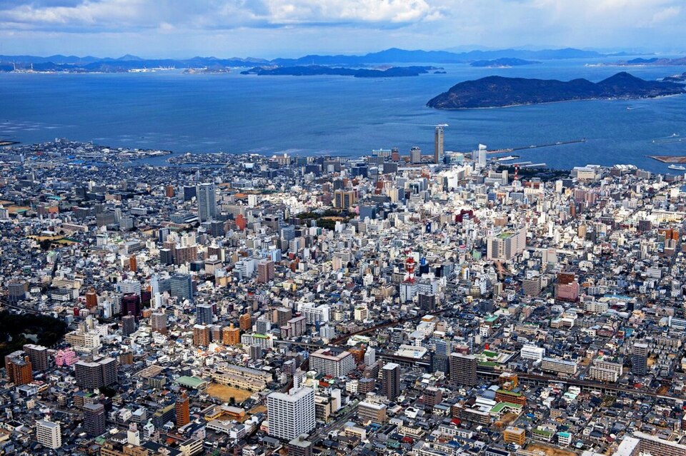 Ponto Turístico Santuário Yashima em Takamatsu