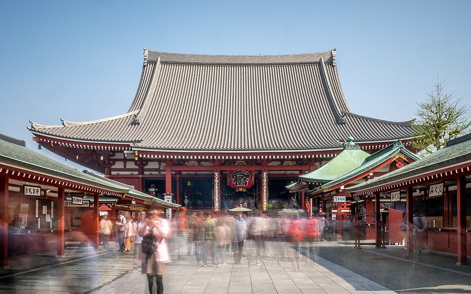 Ponto Turístico Templo Senso-ji em Tóquio