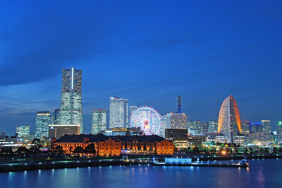 Ponto Turístico Parque Yamashita em Yokohama