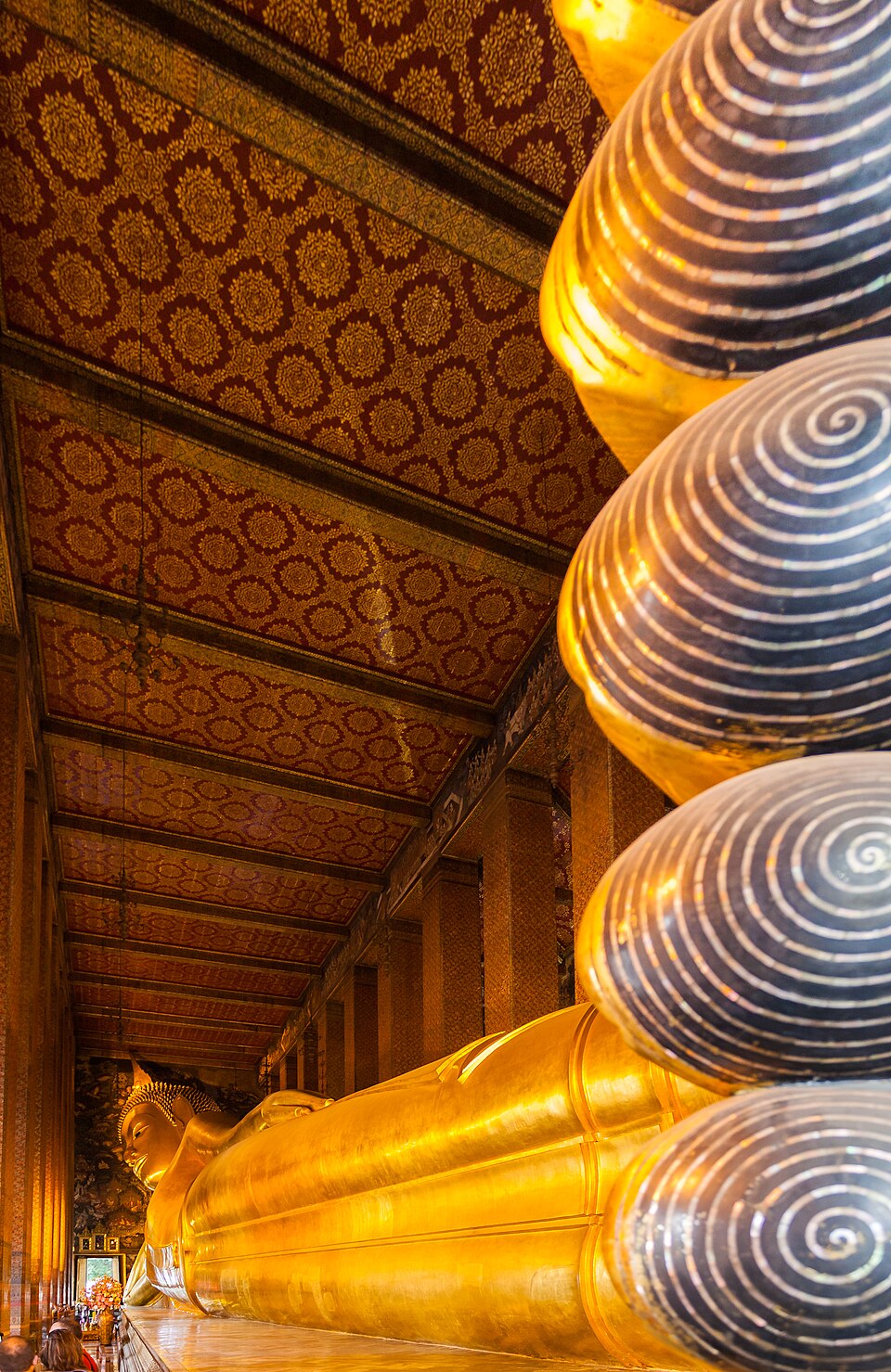 Ponto Turístico Wat Pho (Buda Reclinado) em Bangkok