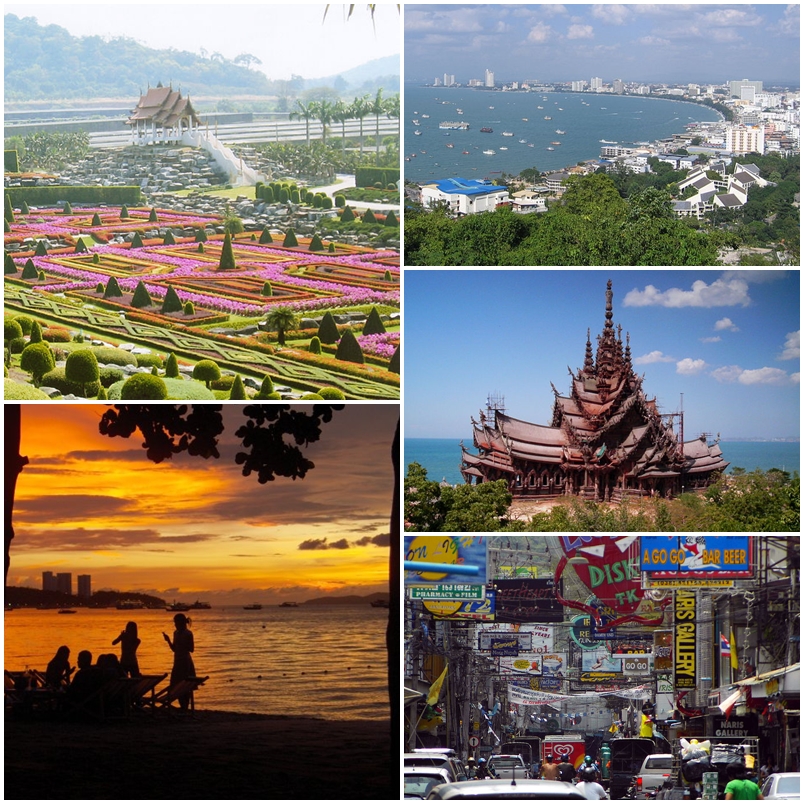 Ponto Turístico Walking Street Pattaya em Pattaya